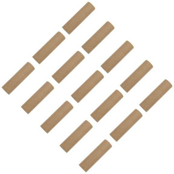 LOLIPPYY 15pcs Round Cardboard Tubes for Crafting Thick Paper Rolls DIY Storage Paper Pipes