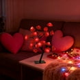 thumbnail image 4 of Luoshdecor Rose Flower Tree Lamp, LED Rose Tree Table Lamp with 24 Light Home Décor for Valentine's Day Living Room, Bedroom, 4 of 6