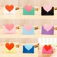 thumbnail image 4 of 10Pcs Heart Shaped Gift Cards Greeting Cards Love Notes Foldable for Him Her Couples Husband Wife Mother Father Valentine’s Day Birthday Holiday Wedding Party Anniversary I Love You Card, 4 of 4
