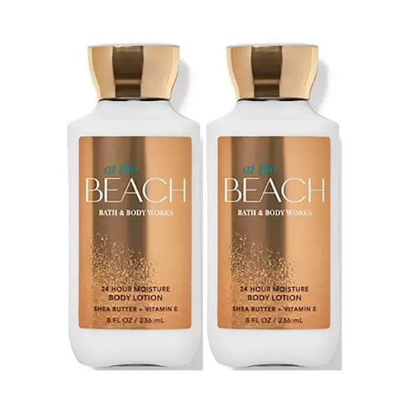 Loción Bath & Body Works At The Beach, 240 ml, paquete de 2