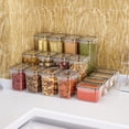 thumbnail image 4 of Behome Airtight Food Storage Containers with Lids, 16 pcs Leak-proof Cereal Containers Storage Set, BPA Free Kitchen and Pantry Organization Storage for Dry Food, Flour, Includes 16 Labels & Marker, 4 of 8