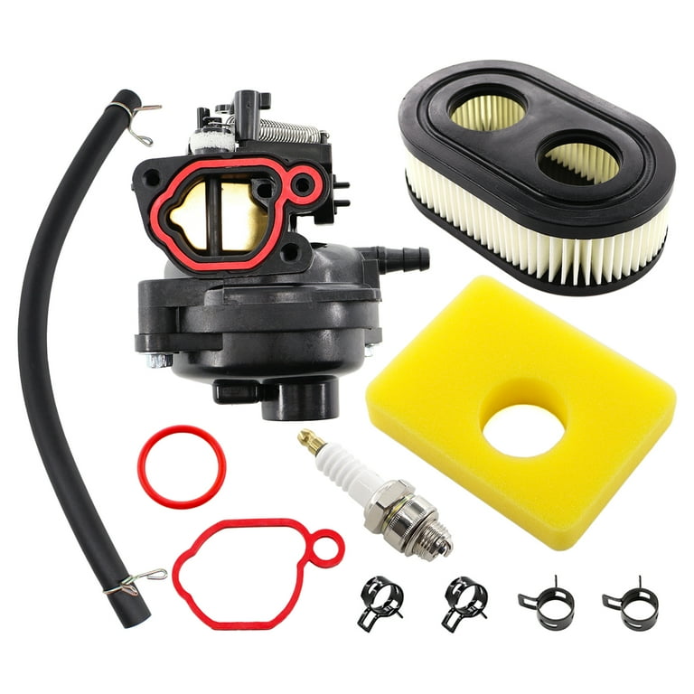 Carburetor Tune Up Kit for Briggs Stratton 140cc 550EX Engine Troy Bilt TB110 TB200 TB115 TB230 Mower 09P702 9P702 Engines