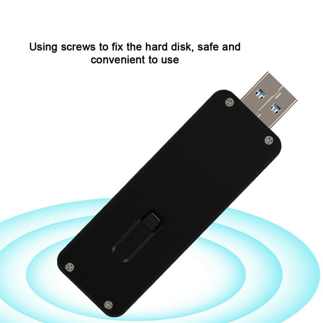 Boîtier SSD Externe Portable, Boîtier SSD M.2 NGFF, jusqu'à 5 Gbps pour 2000/SP/7/8