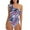Multi-color, variant on Honeeladyy Ladies Women's Attractive Bathing Suit Tie Dyed Sling Bikini Jumpsuit Swimsuit Women Swimsuit Clearance