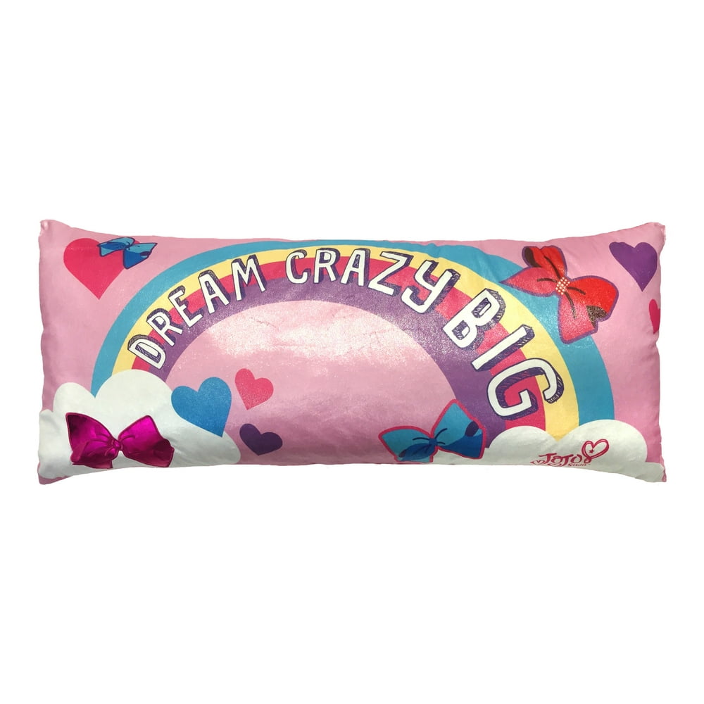 Nickelodeon JoJo Siwa Kid's Bedding Oversized Body Pillow