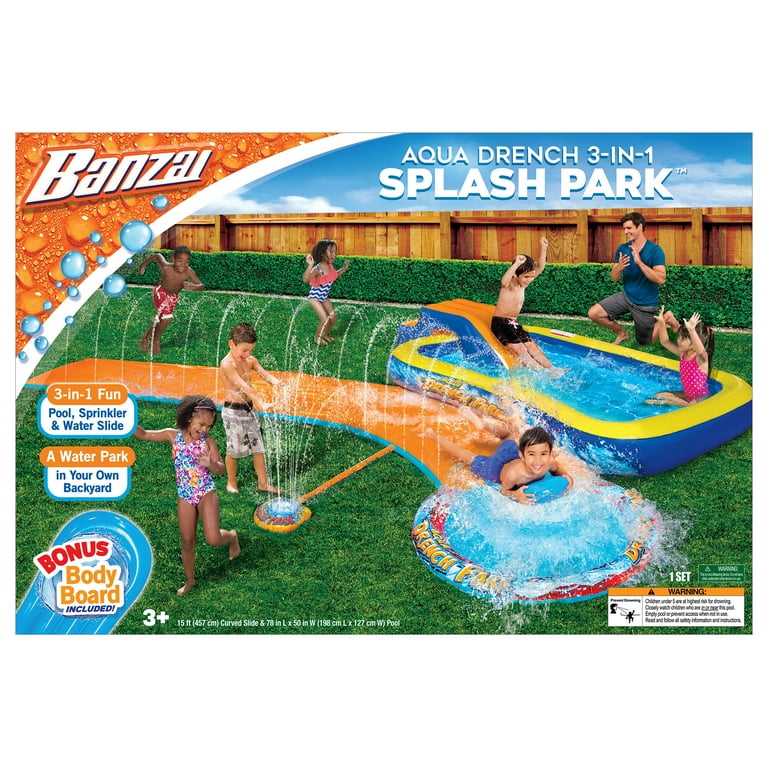 Rapid Falls Walmart Banzai Water Park Banzai Rapid Falls Water