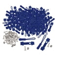 thumbnail image 1 of HILABEE 200 Pieces Zipper Repair Kit Removable Multifunctional for Tent Purse Size 8 Dark Blue, 1 of 9