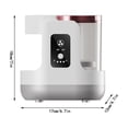 thumbnail image 2 of Costeam Electric Makeup Brush Cleaner and Dryer Machine Automatic for Brush Hygiene，Professional Brush Cleaner for Deep Cleansing Fast Drying and Time Saving, 2 of 9