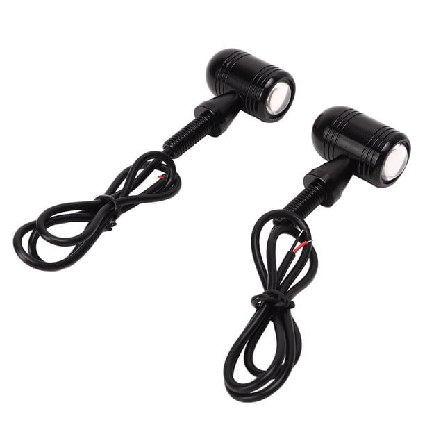 Luces intermitentes LED para motocicleta, luces intermitentes delanteras y traseras, luces intermitentes universales, indicadores de señal de giro LED, funcionalidad versátil