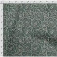 thumbnail image 4 of Soimoi Floral Printed,Cuddle Minky Fabric Sewing Fabric By The Yard- 56 Inch WideDecorative Plush Soft Fabric Baby Garments Toys And Blankets-Green, 4 of 5