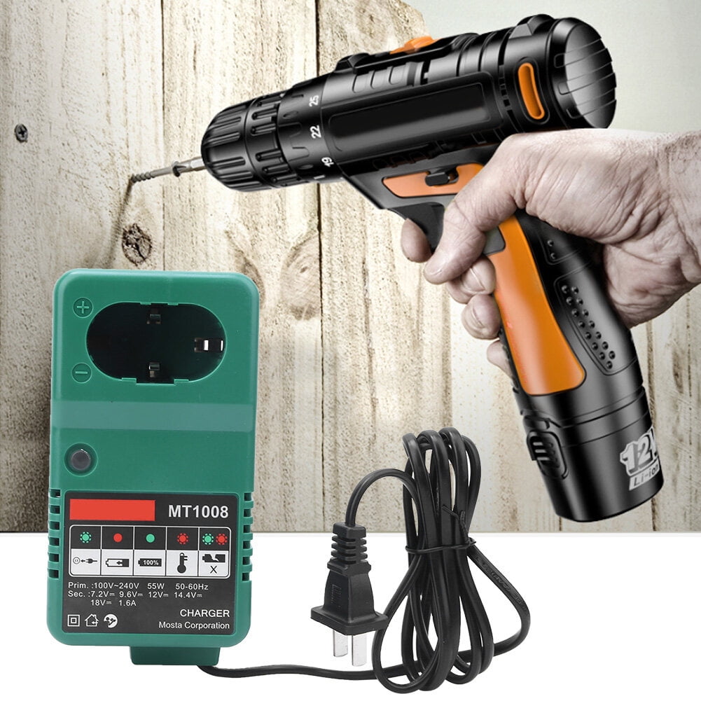Power Tool Battery Charger,MT1008 Universal Electric Drill Battery