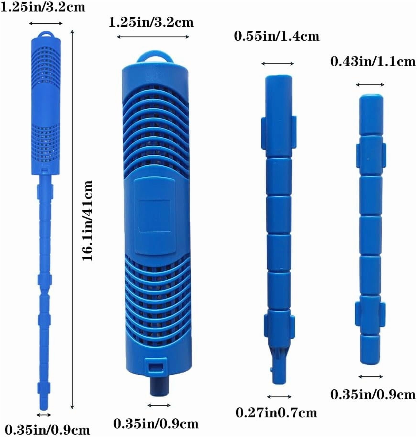 SPA Mineral Sticks for Hot Tub, Hot Tub Stick with 4 Months Lifetime Universal for Hot Tub & Pool, Spa Mineral Cartridge Keeps Water Crystal Clear (Blue,2-Pack)