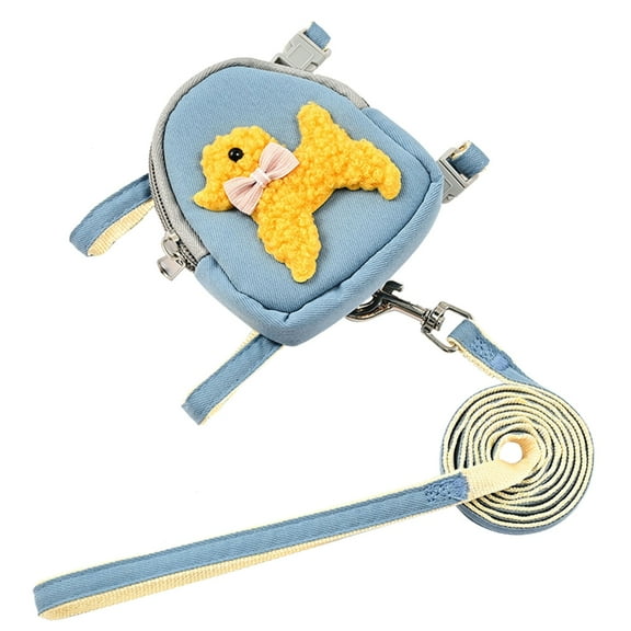 Yammee Dog Backpack Harness with Leash Dog Harness Leash no pulls Dog Harness Backpack