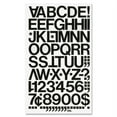thumbnail image 2 of Chartpak 1 Inch Vinyl Self-adhesive Black Permanent Adhesive Numbers 44 Piece, 2 of 3