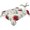 Red Green, variant on Red Christmas Table Cloth Waterproof Tablecloths, Snowman Xmas Snowflake Gifts Winter Tablecloth Dining Table Cover for Kitchen Party Tabletop Outdoor, Rectangle Tablecloth 60x102 Inch
