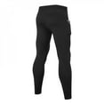 thumbnail image 2 of Men's Tight Trousers With Pocket Fitness Training Running Pants High Elastic Quick-drying Sweatpants, 2 of 5
