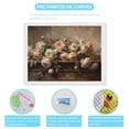 thumbnail image 6 of Diamond Art Kits for Adults, Vintage Peonies Rustic CharmDiamond Painting Kits for Beginners, Frameless Round 5D Full Drill Diamonds Art Pictures Gem Art Crafts Home Decor Gifts, 6 of 8