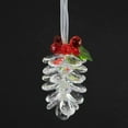 thumbnail image 2 of Ganz ACRYX-216 Holiday Pinecone Ornament, 3-inch Length, 2 of 3