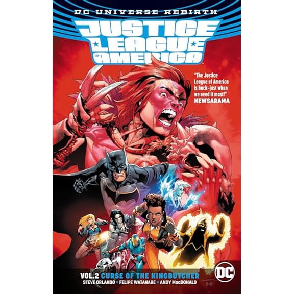 Pre-Owned Justice League of America Vol. 2: Curse of the Kingbutcher (Rebirth) (Justice League of America: DC Universe Rebirth), 9781401274498, 1401274498, Paperback, Illustrated edition