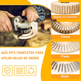thumbnail image 4 of Juego De 20 Discos Para Tallar Madera Y Llave Amoladora Belug, Dorado, 4 of 5