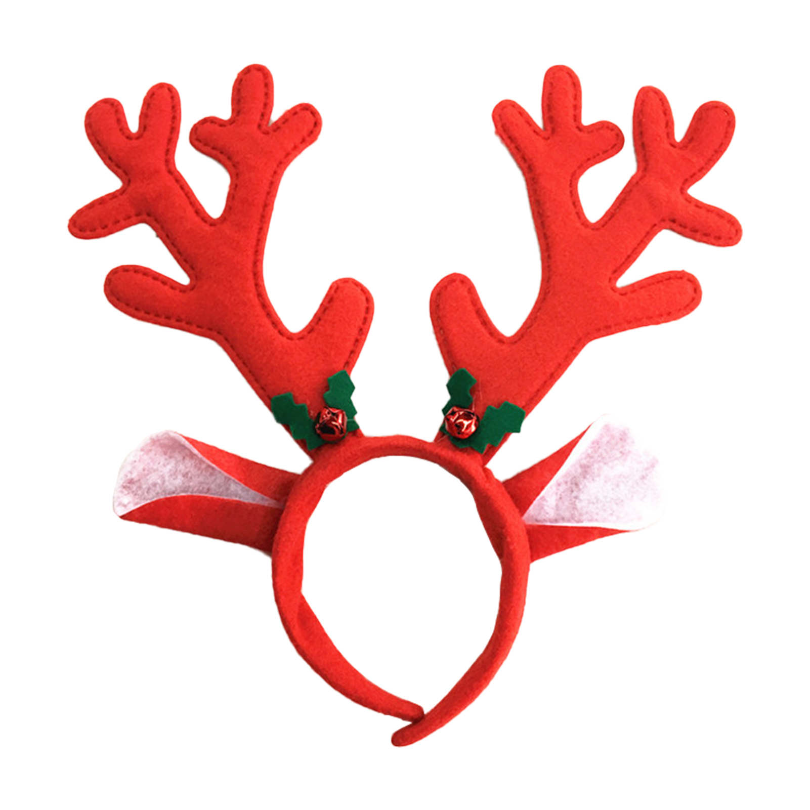 Xmas Headband Antler Shape High Elasticity Nonslip Eyecatching Fine