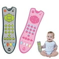 thumbnail image 2 of Baby Toy Music Mobile Phone TV Remote Control Car Key Early Educational Toys Electric Numbers Learning Machine Gifts For Newborn, 2 of 7