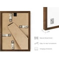 thumbnail image 3 of HAUS AND HUES Natural Wood Picture Frames 5x7 - Set of 6 5x7 Picture Frames, Picture Frame Sets for Wall Collage, 5x7 Collage Picture Frames for Wall, 5x7 Frames Bulk, Wood Frames (Walnut Oak Frames), 3 of 6