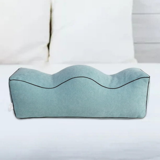 Almohada para elevación de piernas Almohada para rodillas transpirable suave de alto rendimiento para Mujeres Embarazadas Macarena Almohada de rodilla