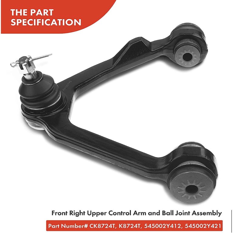 1997-2002 For Ford Expedition RWD 4PCS Front Upper Control Arms Lower Ball Joint
