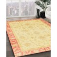 thumbnail image 2 of Ahgly Company Indoor Rectangle Abstract Orange Abstract Area Rugs, 4' x 6', 2 of 6
