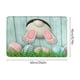thumbnail image 3 of Tapete de Entrada para El Día de Pascua - Tapete para La Puerta Principal - Alfombra de Baño Súper Absorbente de Secado Rápido - Base de Goma Antideslizante, Lavable - Verde, 40X60 Cm, 3 of 7