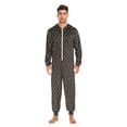 thumbnail image 6 of joogoo Dragon Scales Black Unisex Adults Onesies Pajamas Jumpsuits L, 6 of 7