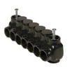Black Insulated Mountable - Single Entry 5 Ports 250 - 6
