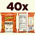 thumbnail image 3 of Baked Cheetos Crunchy Cheese Flavored MDA05&nbsp;Snacks, 0.875 oz Bags, (40 Pack), 50% Less Fat, Gluten Free, No Artificial Flavors, No Colors from Artificial Sources, Packaging and Formula May Vary, 3 of 3