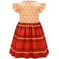 thumbnail image 2 of Girls Kids Mirabel Costume Flying Sleeves Dress Halloween Cosplay Casual Outfits, 2 of 7