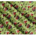 thumbnail image 3 of Soimoi Green Cotton Poplin Fabric Barn & Pet Animals Farm Fabric Prints By Yard 58 Inch Wide, 3 of 7