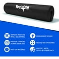 thumbnail image 2 of Yes4All Foam Bar Pad, Ideal for Squats, Hip Thrusts, Black, Single, 2 of 7
