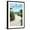 Black Frame, variant on Art.com Boardwalk on the Beach - Miami - Florida Photographic Print by Philippe Hugonnard, Black Frame Wall Art, 21" x 29"