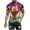 Purple, variant on Afuyipoi Men's Tropical T-Shirt,Palm Tree Print Relaxed Fit Breathable Casual Tees Light Blue XL