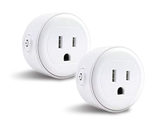 Wireless Control Your Household Appliance from Anywhere Compatible with  Alexa and Google Home GoldenDot WiFi Mini Plug No Hub Required 4Pack Smart Home Power Control Socket 