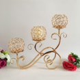 thumbnail image 3 of Candelabros de cristal candelieres de cristal para candeliere de lámpara de té, candelieres de de 3 brazos pieza central para de , bodas, decoración de Fanmusic Candelabros de cristal, 3 of 7