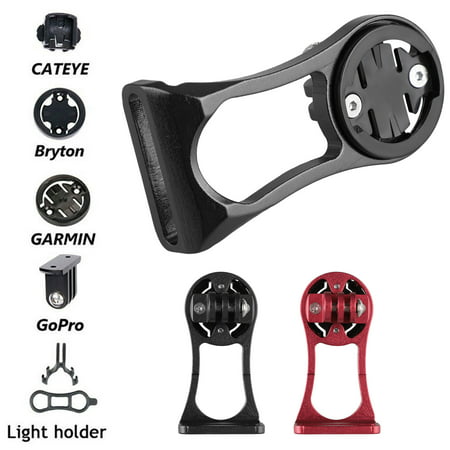 TSV Bicycle Accessories - MTB Road Bicycle Computer Mount Holder Sports Camera Flashlight Holder Racks Ultralight Mount Compatible for GARMIN Bryton