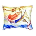 thumbnail image 3 of Betsy Drake Interiors Diving Mermaid Indoor/Outdoor Lumbar Pillow, 3 of 3