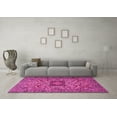 thumbnail image 3 of Ahgly Company Indoor Round Persian Pink Traditional Area Rugs, 7' Round, 3 of 4