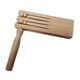 thumbnail image 5 of Instrumento de trinquete, juguete educativo, accesorios portátiles, artesanía musical, castañuelas, madera, fabricante de ruido para niñas, deportes,, 5 of 10