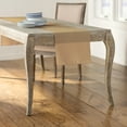 thumbnail image 2 of LA Linen Polyester Poplin Table Runner 14 by 108-Inch, Khaki, 2 of 2