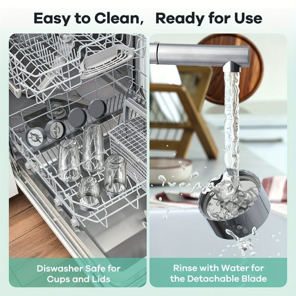 900W 15-Piece Multifunctional Smoothie Blender & Grinder Combo - 4 BPA-Free Portable Cups, Compact Design, Perfect Christmas Gift for Home Cooks