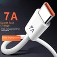 thumbnail image 2 of Adecuado para cable de datos tipo C de carga súper rápida de 7 A para cable de carga de teléfono móvil Huawei mate40Pro nova9 glory 60, 2 of 4