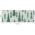 thumbnail image 7 of Light Green Christmas Tree and Snow Pattern Kitchen Rug Mat,Kitchen Runner Rugs Non Skid Washable,Decorative Kitchen Floor Mats for Kitchen,Sink,Laundry,17"x47.2", 7 of 7