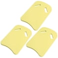 thumbnail image 1 of Tignapoo Set of 3 Yellow U-Shaped Swimming Kickboards for Training - Lightweight EVA Float for Building Water Confidence, 1 of 6